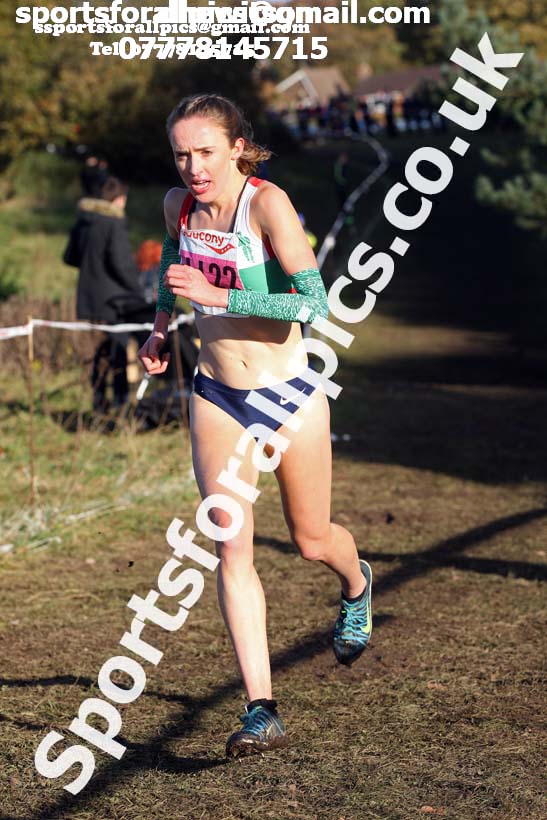 Senior womens National Cross Country Relay, Berry Hill Park, Mansfield. Photo:  David T. Hewitson/Sports for All Pics